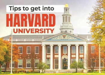 Harvard University offers online admission procedures for students